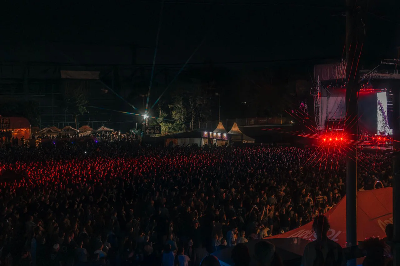 Sofia Live Fest – festivalstemning med scenelys