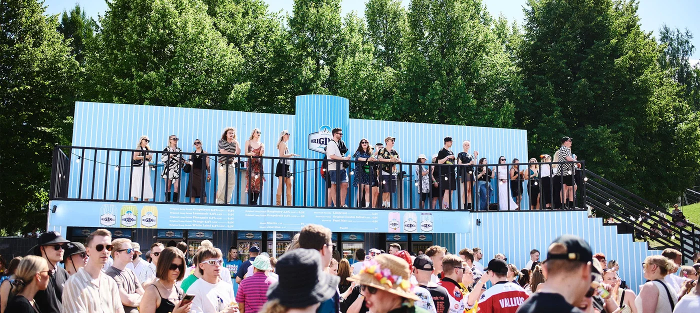Ilosaarirock Festival – scene og publikum