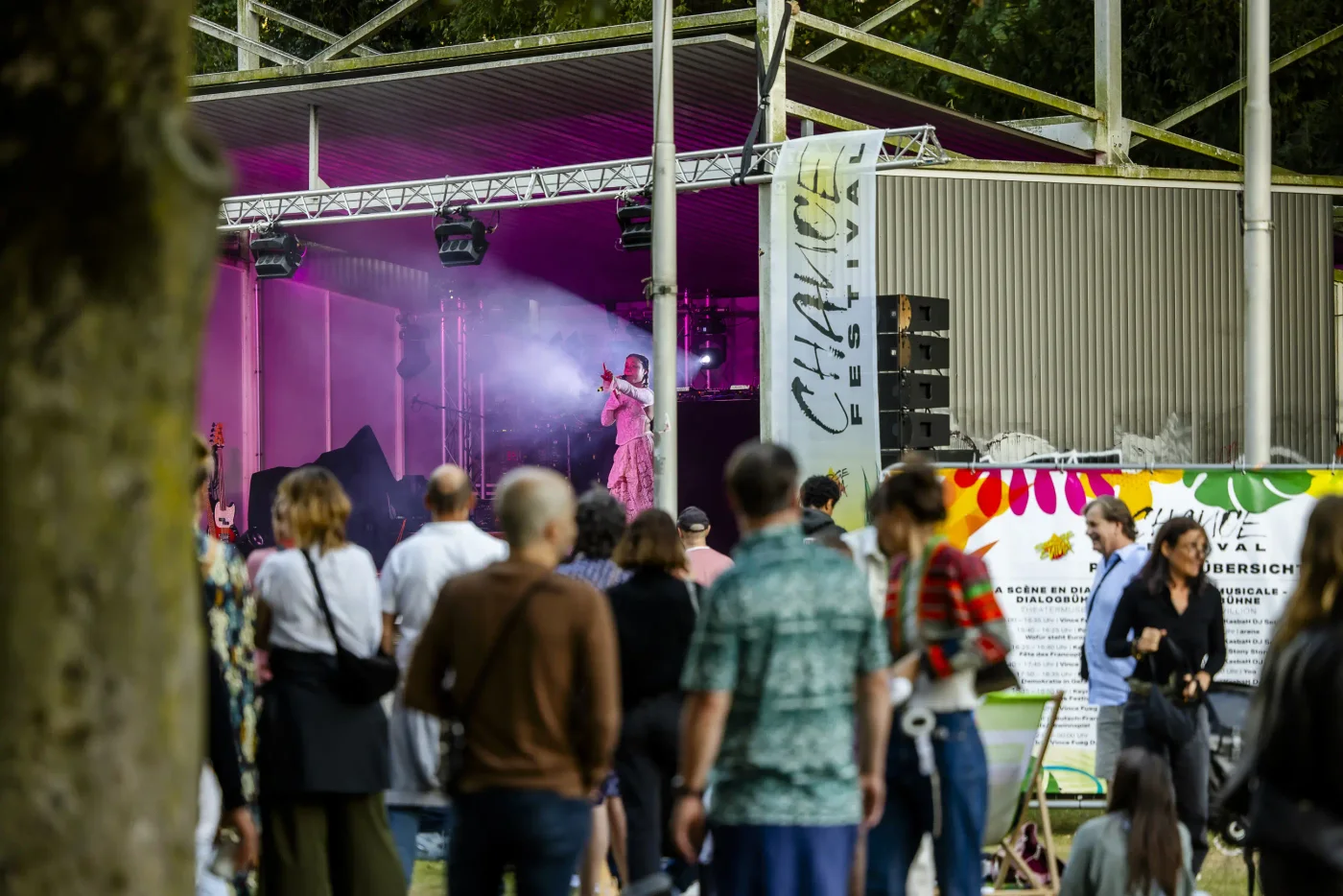 Chance Festival – scene og publikum