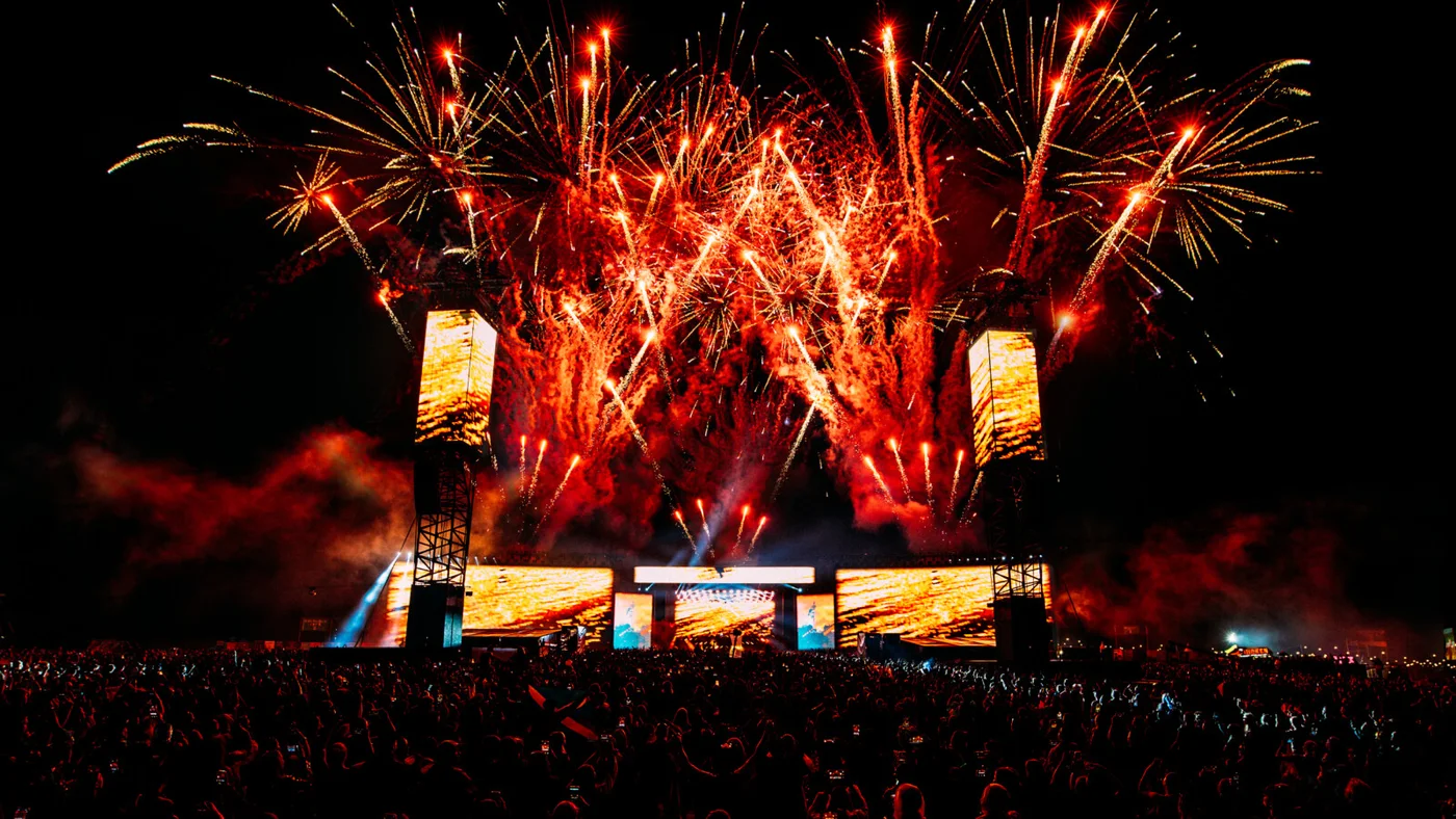 Creamfields – festivalstemning med scenelys