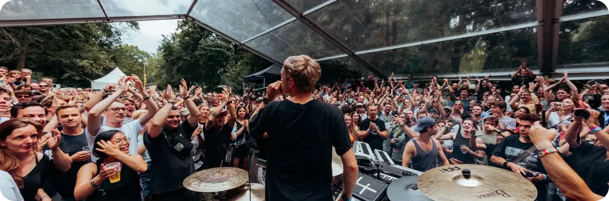 Rock Herk – scene og publikum