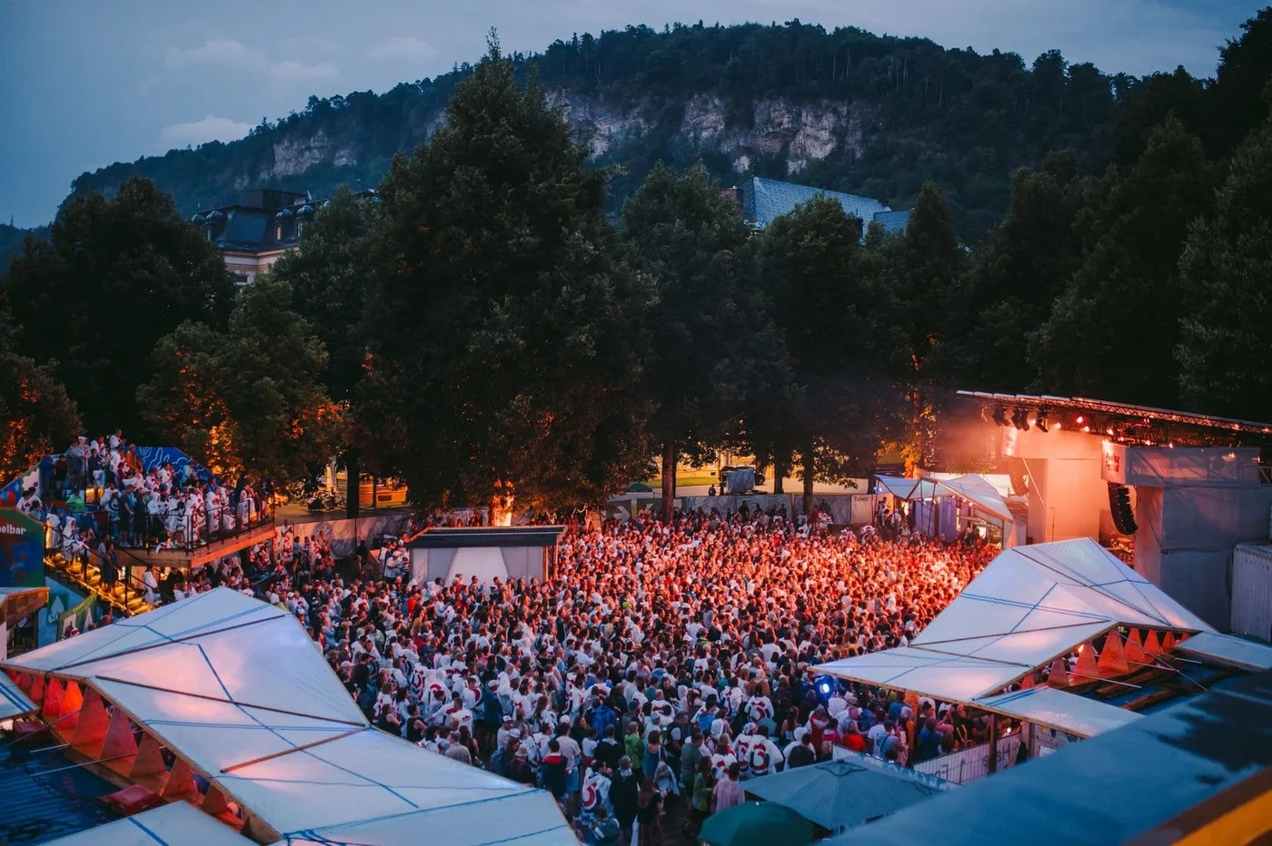 Poolbar Festival – scene og publikum