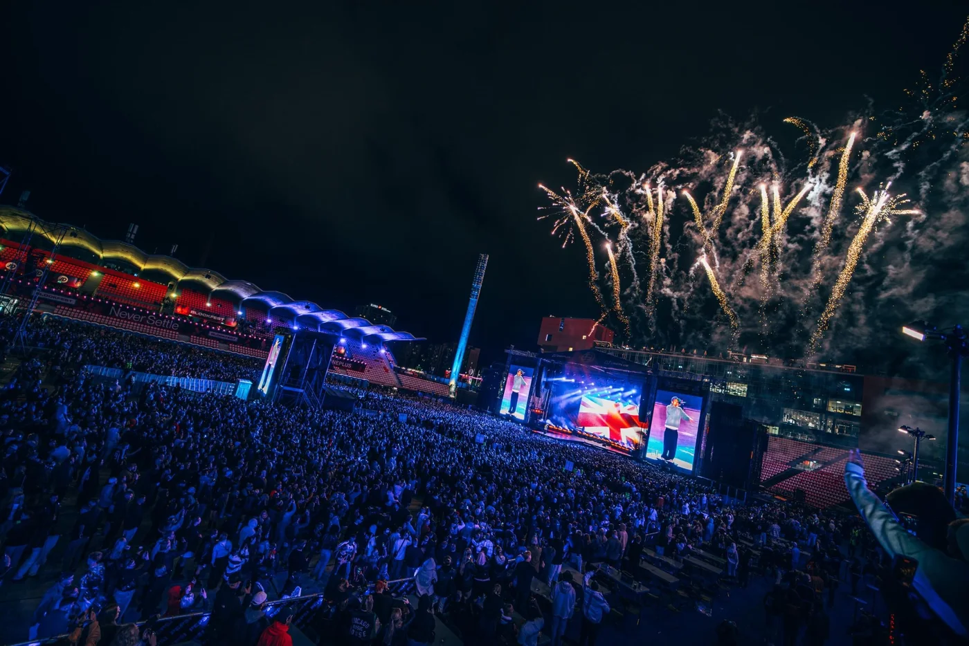 Blockfest – festivalstemning med scenelys