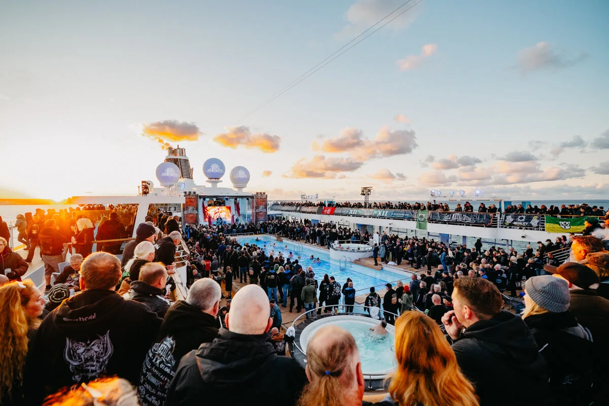 Full Metal Cruise – scene og publikum