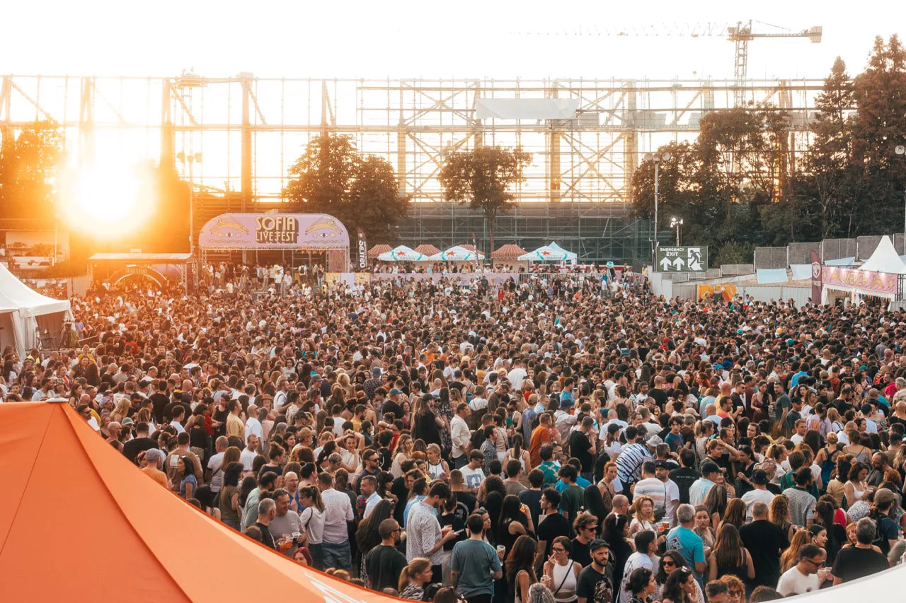 Sofia Live Fest – scene og publikum